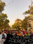 Marcha y encuentro por el 8M en plaza San Martín y Avenida 29