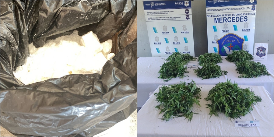 Fuerte operativo, 4 allanamientos y desarme de red de venta de drogas