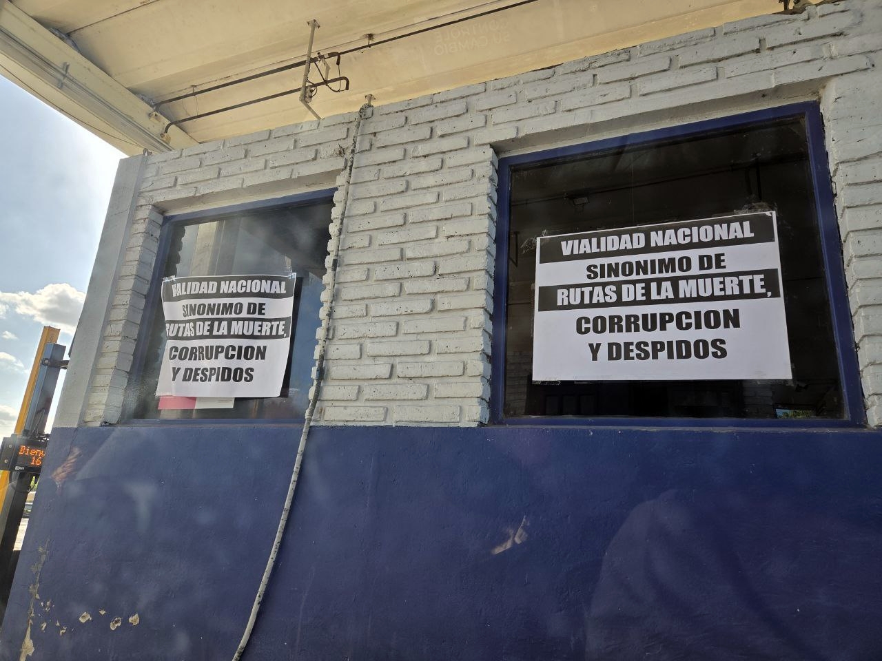 Peajes en alerta por 500 despidos en  Vialidad Nacional