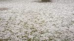 El Alerta se cumplió: Chivilcoy con granizo y Mercedes solo agua
