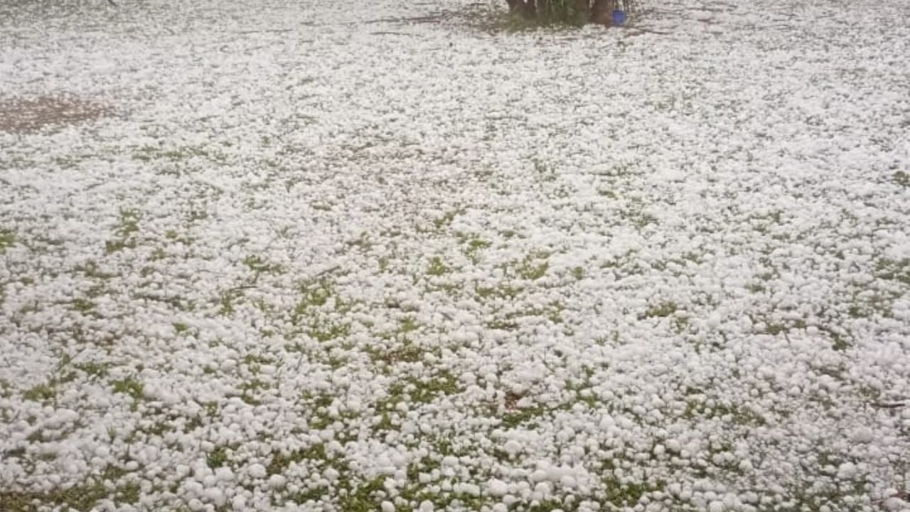 El Alerta se cumplió: Chivilcoy con granizo y Mercedes solo agua