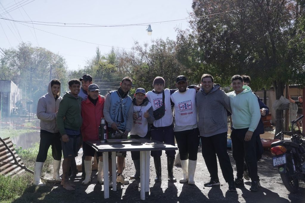 Fuerte despliegue de la municipalidad de Mercedes ante el temporal
