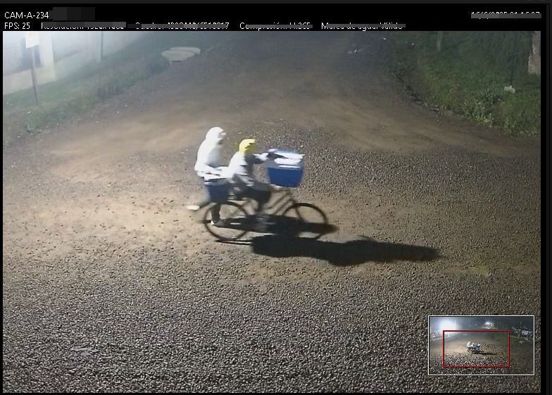 Esclarecen hurto con pruebas de cámaras y allanamientos