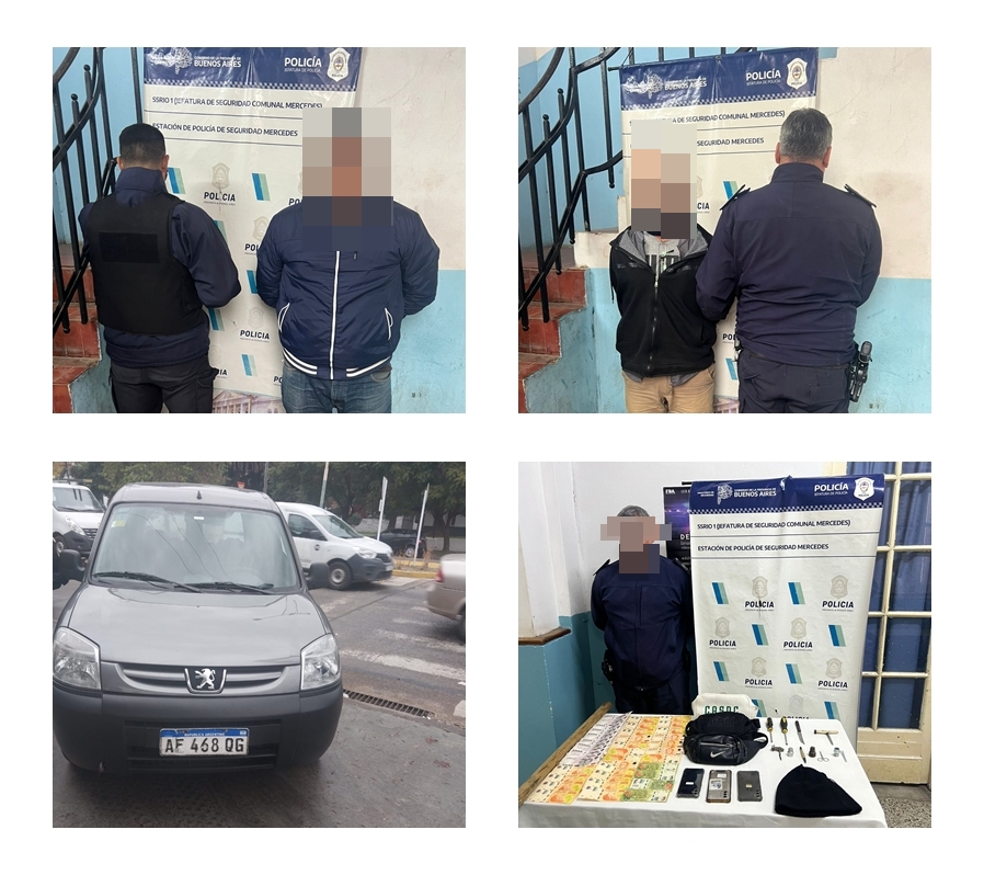 Tras alerta del Centro de Monitoreo detienen a dos hombres con pedido de captura internacional