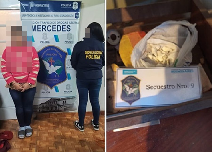 Luján: desarman punto de venta y distribución de drogas