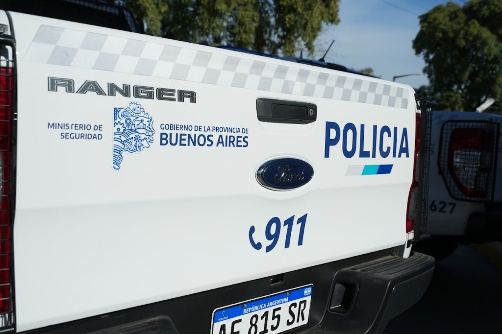 Patrulla de la Policía Bonaerense - Policía Comunal Mercedes