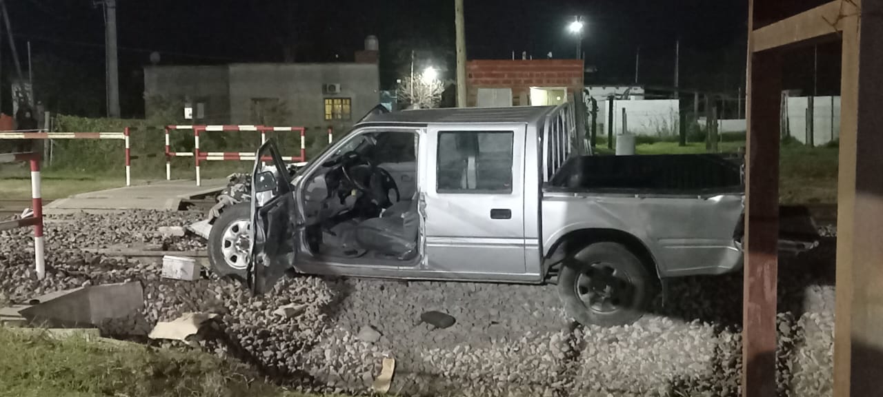 Dolor: una vecina pierde la vida en choque con tren