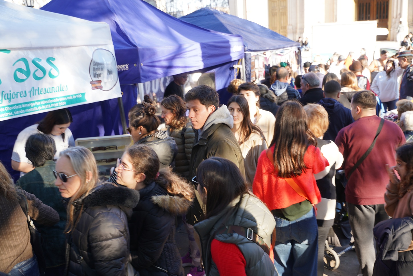 Un éxito muy dulce en el festival del chocolate y el alfajor