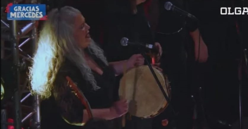 Artista suipachense cantó en el Colón en homenaje a Mercedes Sosa