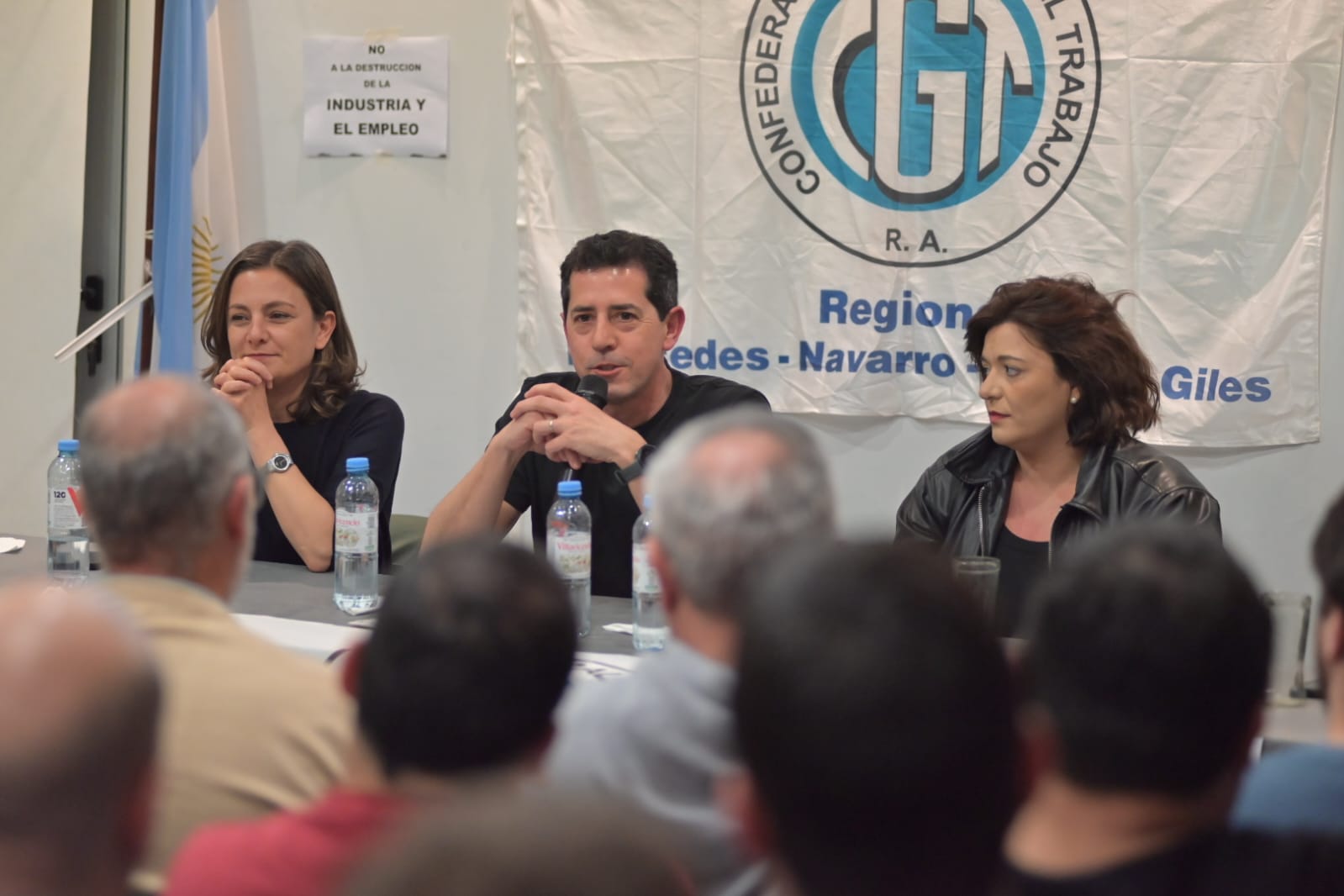 Encuentro de trabajadores y la CGT Regional Mercedes