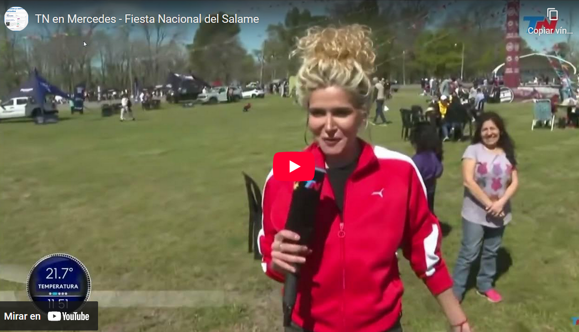 Todo Noticias en la Fiesta Nacional del Salame Quintero