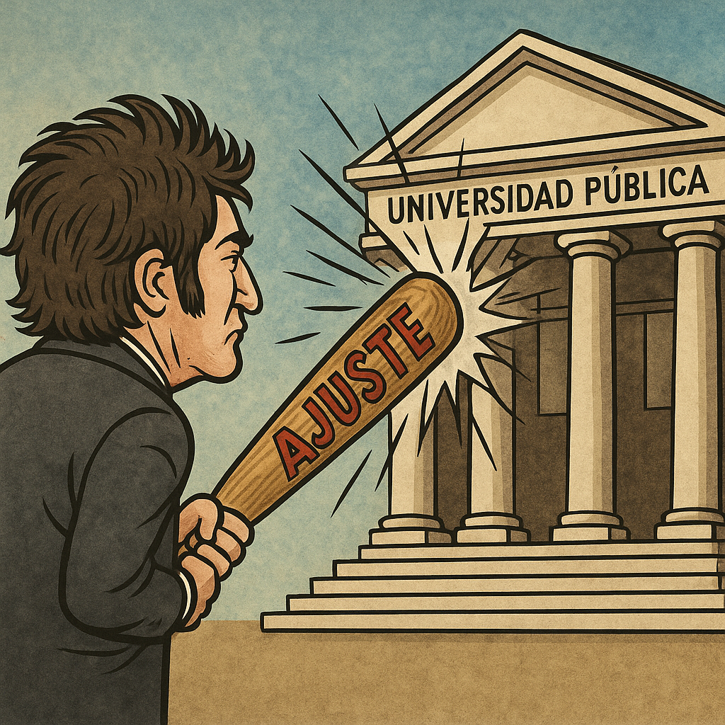 Javier Milei contra las universidades Nacionales