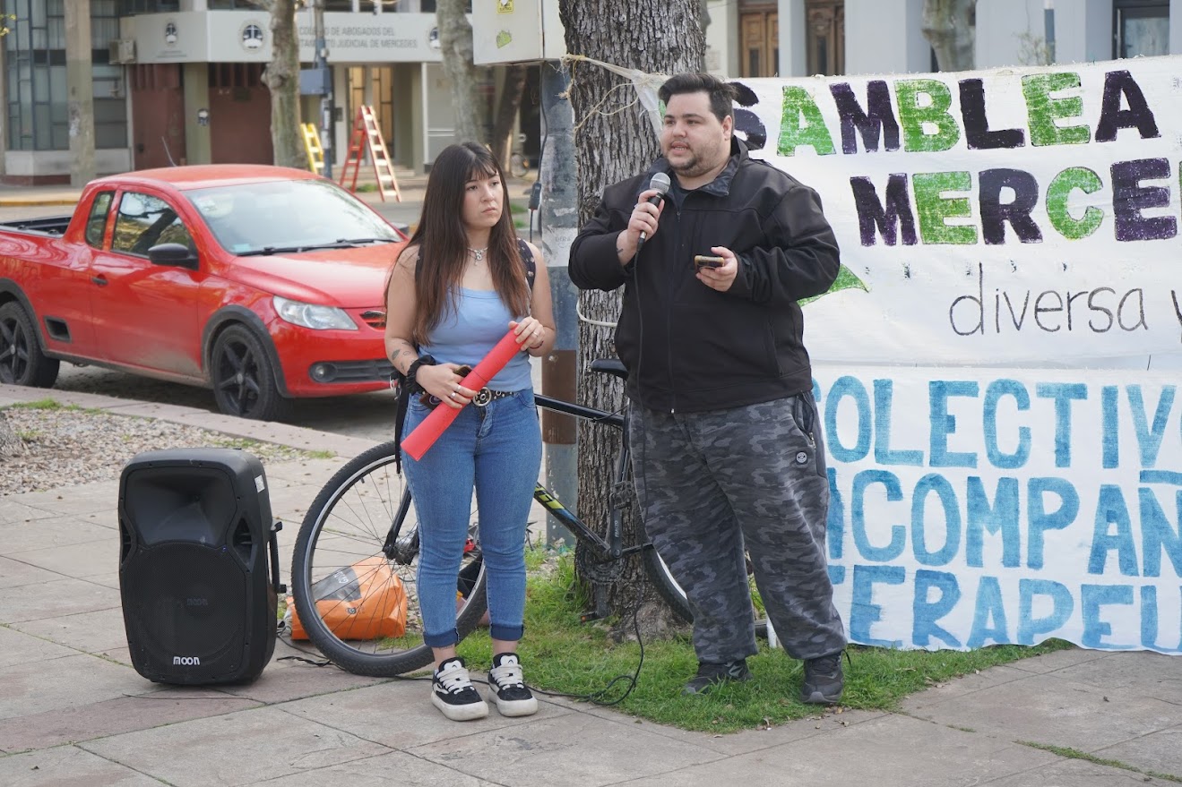 Mercedes también se movilizó contra el ajuste en educación
