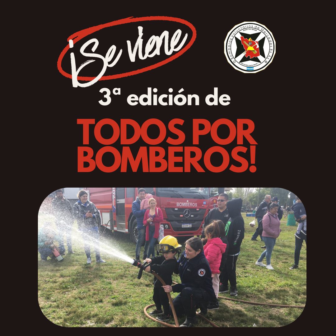 Continúa la venta de entradas para el almuerzo “Todos por Bomberos”