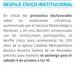 Desfile Cívico Mercedes