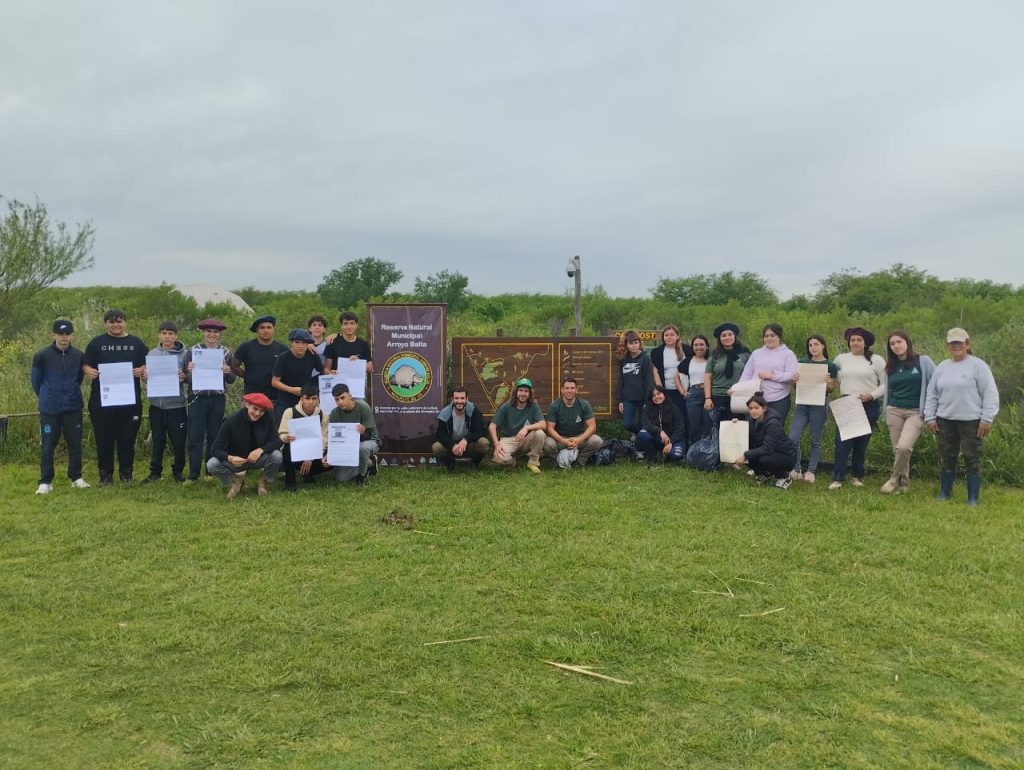 Liberación de coipos y trabajo solidario en el Arroyo Balta