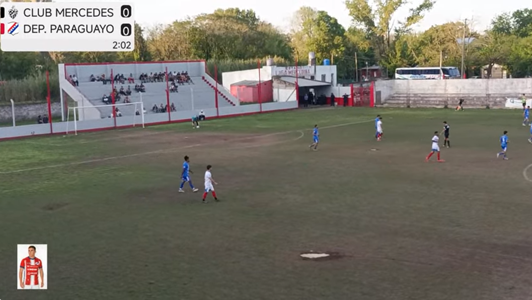 Club Mercedes vs Deportivo Paraguayo - Reducido Primera C