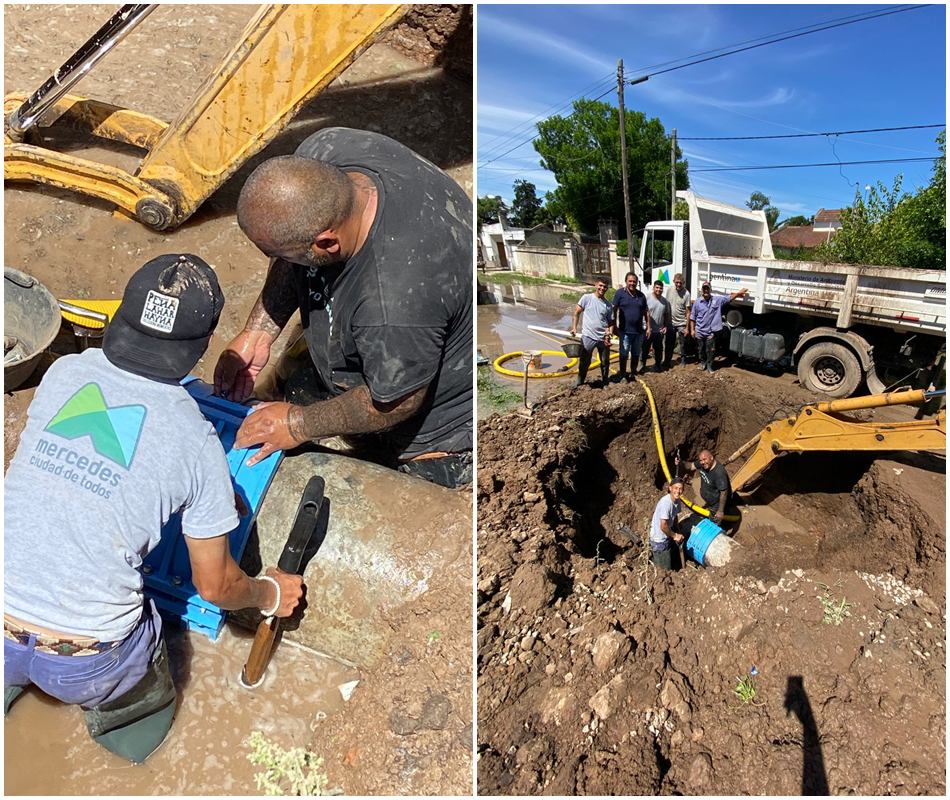 Se licitará recambio del anillo de red de agua potable y reparan caño maestro
