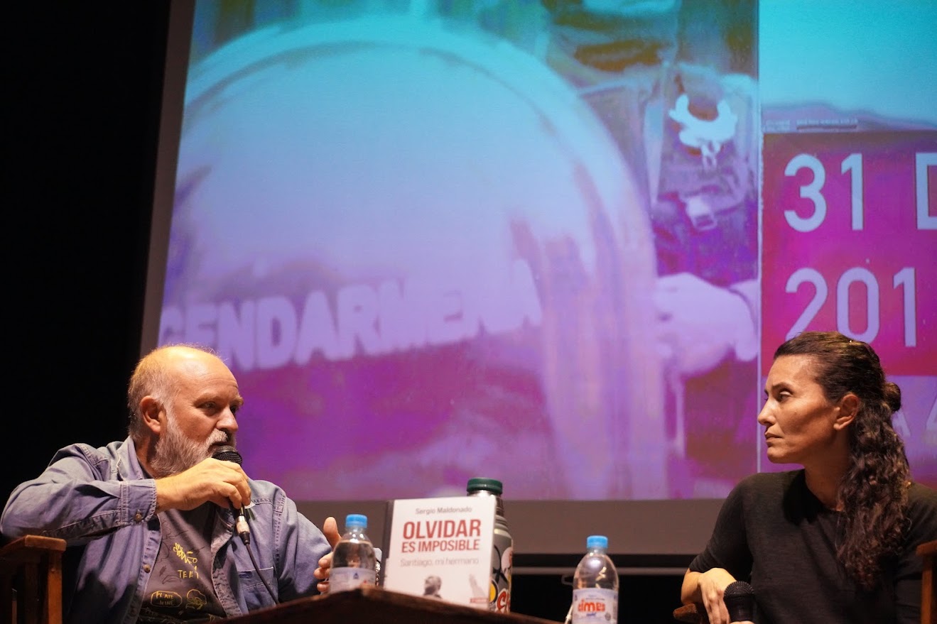 Sergio Maldonado presentó su libro "Olvidar es imposible" en Mercedes
