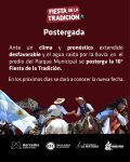 Postergan Fiesta de la Tradición