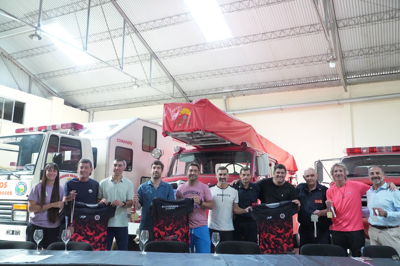 Carrera de Bomberos Voluntarios: más de mil inscriptos y una fiesta familiar
