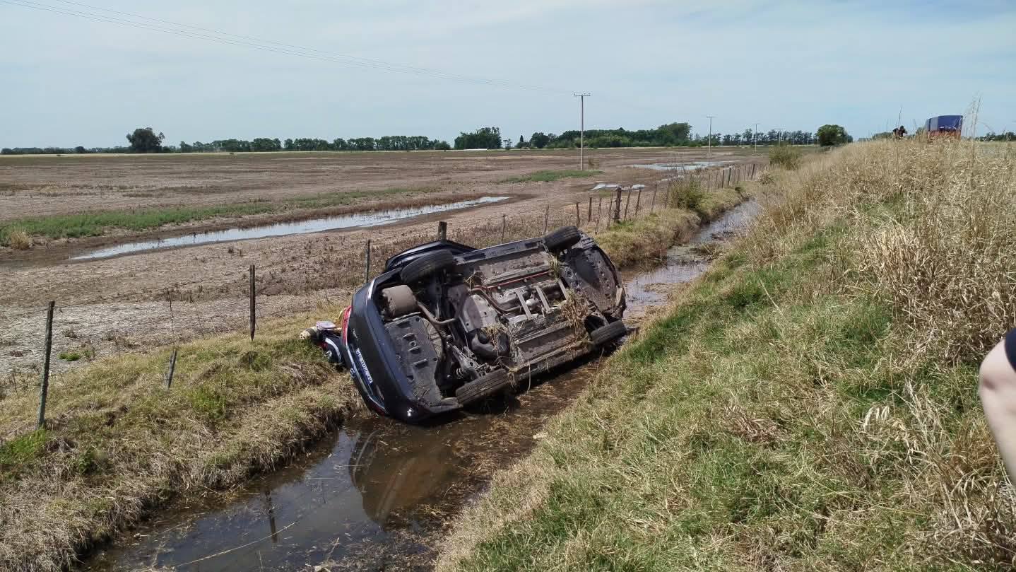 Ruta 5: Una familia se salvó de milagro al evitar choque frontal