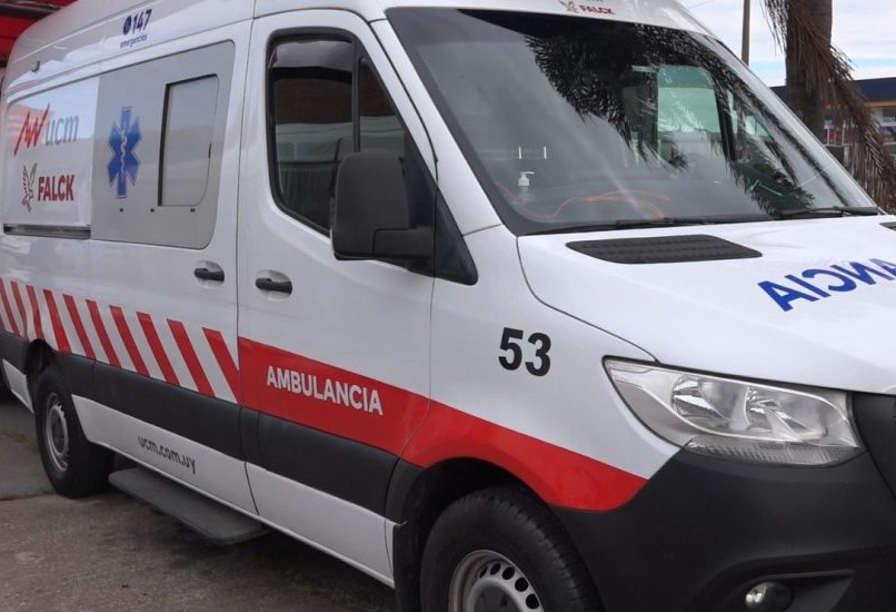 Ambulancia - Foto El Civismo de Luján