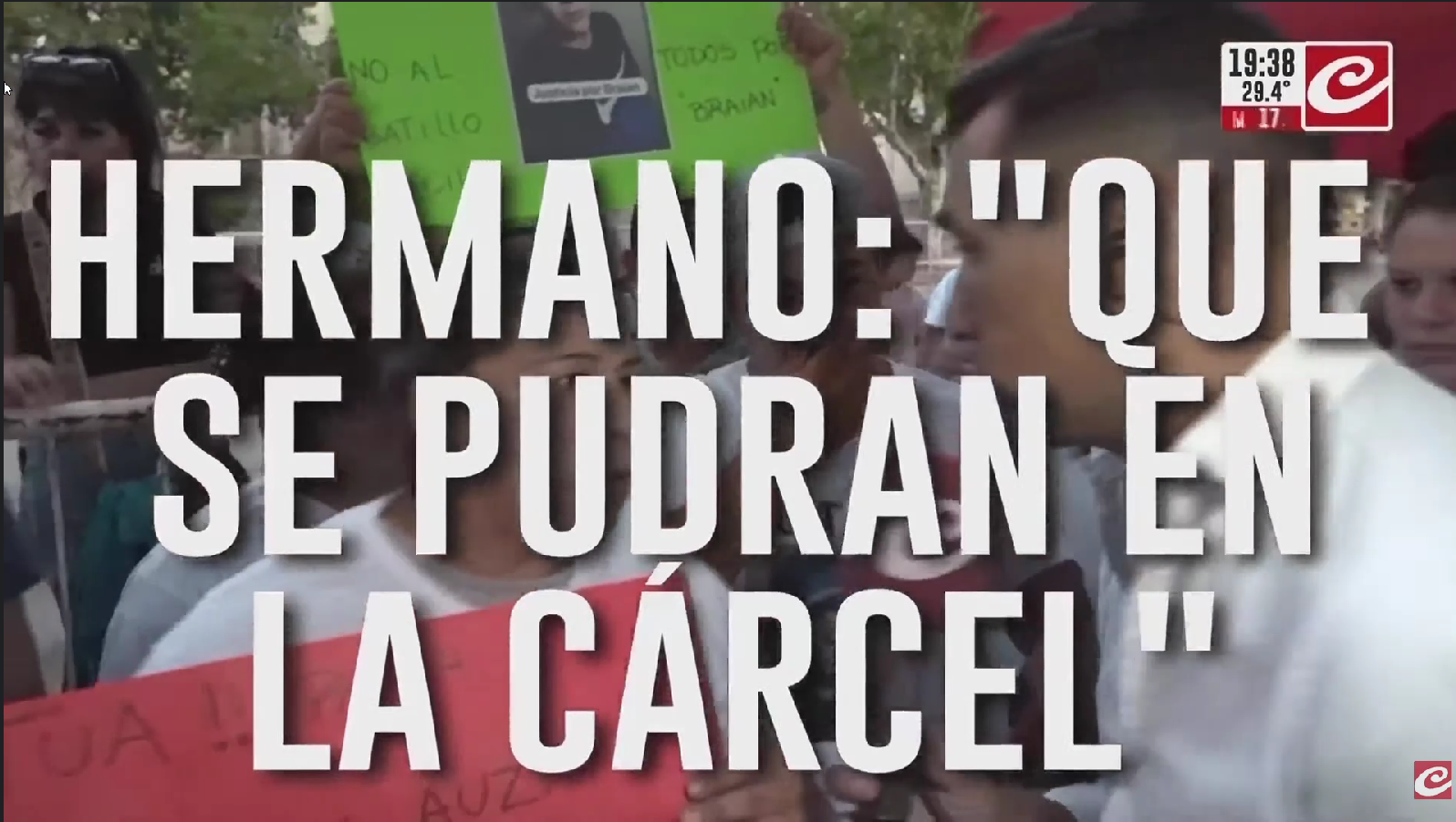 Justicia por Braian Cabrera