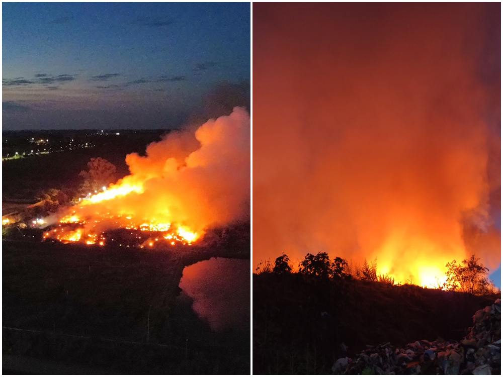 Incendio Basural de Suipacha