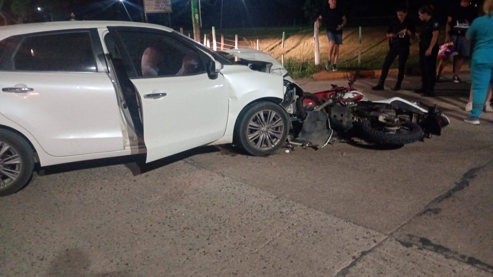 Grave siniestro vial en Av. 40 y prolongación de 34