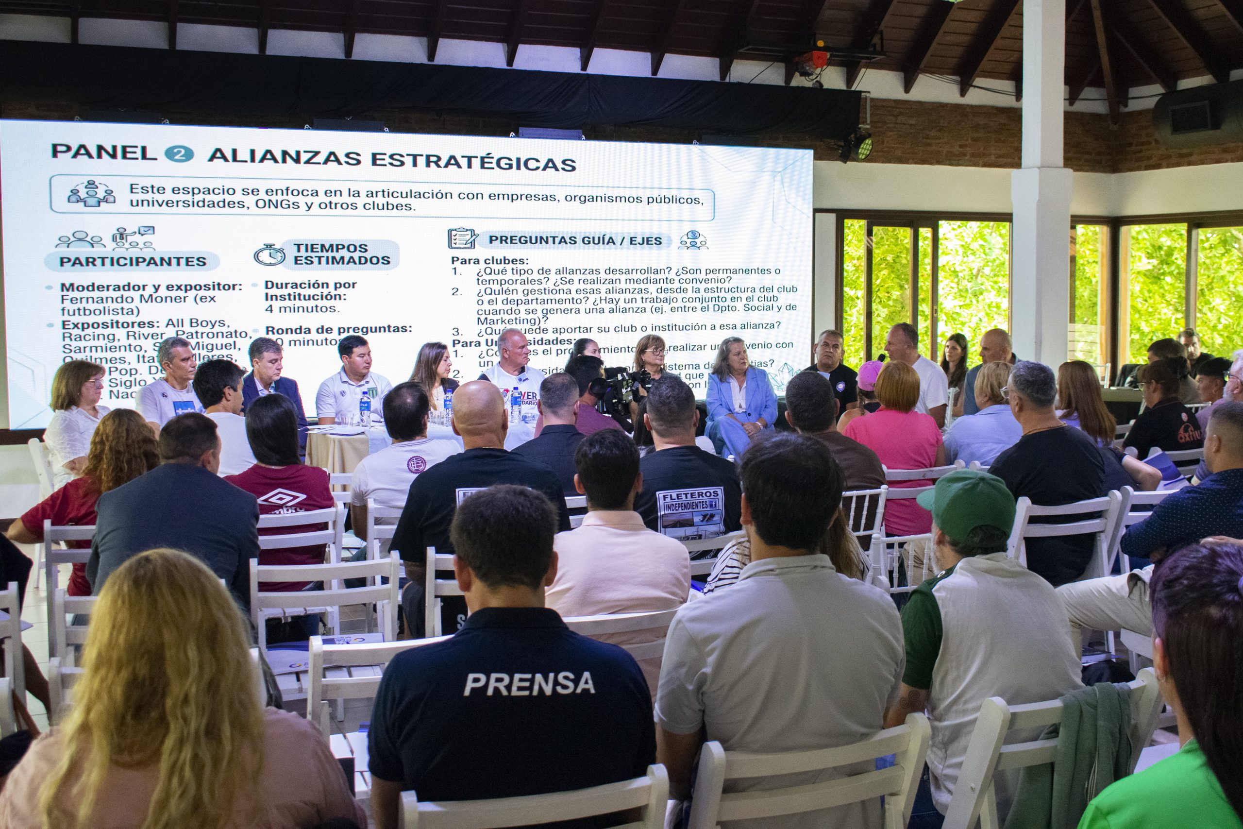 Mercedes fue sede del “Encuentro Nacional de Departamentos Sociales de Clubes de la AFA”