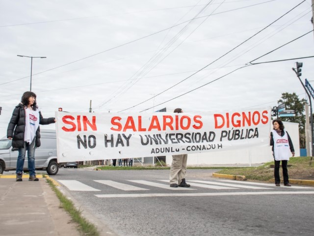 Paro universitario.