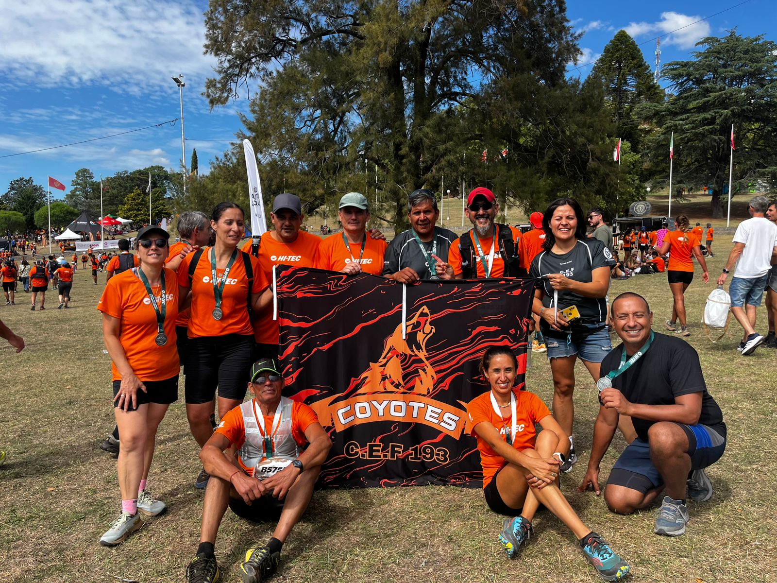 Los Coyotes Run se lucieron en las sierras de Tandil
