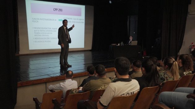 Capacitación sobre preservación de evidencia y procedimiento penal