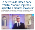 Concejal Libertario. Crédito Hipotecario.