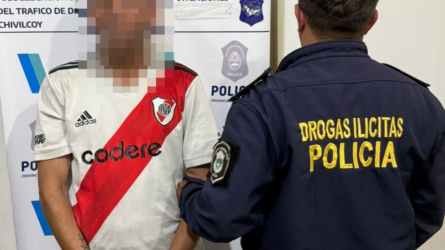 Detenido: lo buscaba la justicia por causa de drogas