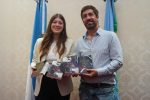 Ustarroz recibió a Cata Mazzochi, joven escritora que estará en la Feria del Libro