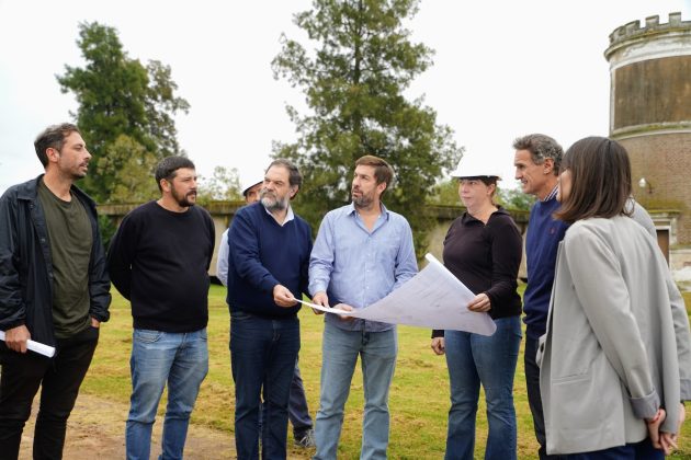 Ustarroz recibió a Katopodis y recorrieron obras y gestión por la ciudad