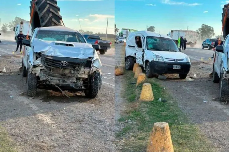 Grave siniestro vial ruta 5