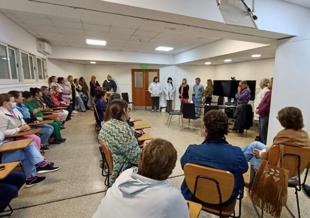 El Hospital Dubarry presentó a su nueva Jefatura de Enfermería