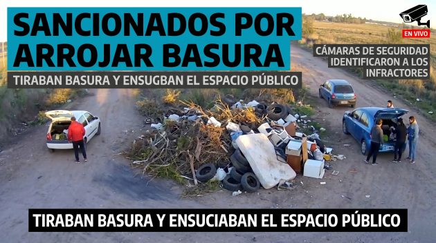 Arrojan basura en lugares prohibidos