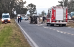 Siniestro vial: 2 personas fallecidas en la Ruta N° 5