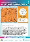 ALERTA NARANJA PARA ESTE JUEVES