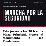 Marcha por la seguridad en Chivilcoy