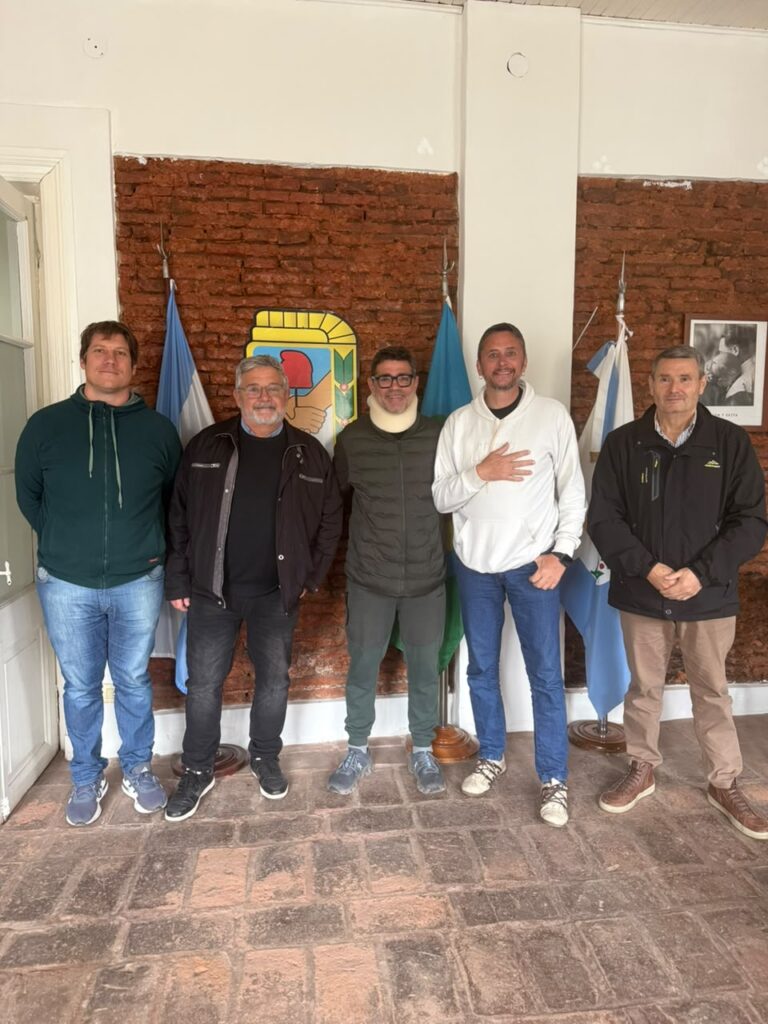 Daniel Kunkel visitó Mercedes y se reunió con referentes sindicales y sociales